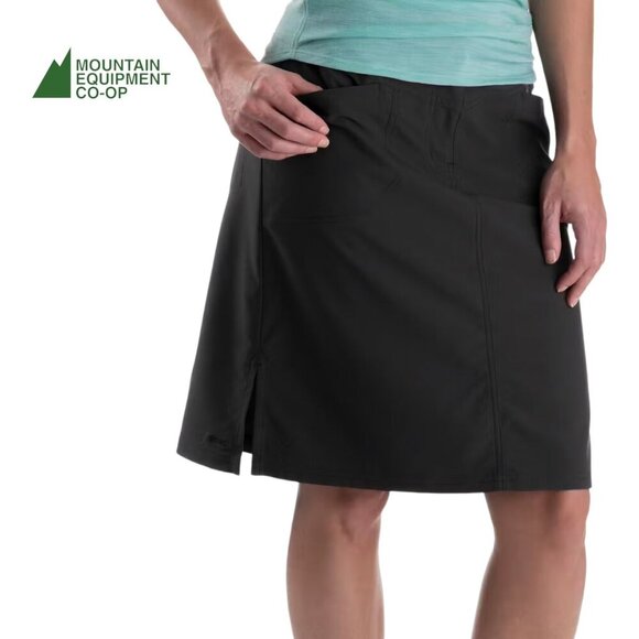 MEC Terra Nova Skirt - Women's black size 12 NWOT - Picture 1 of 12